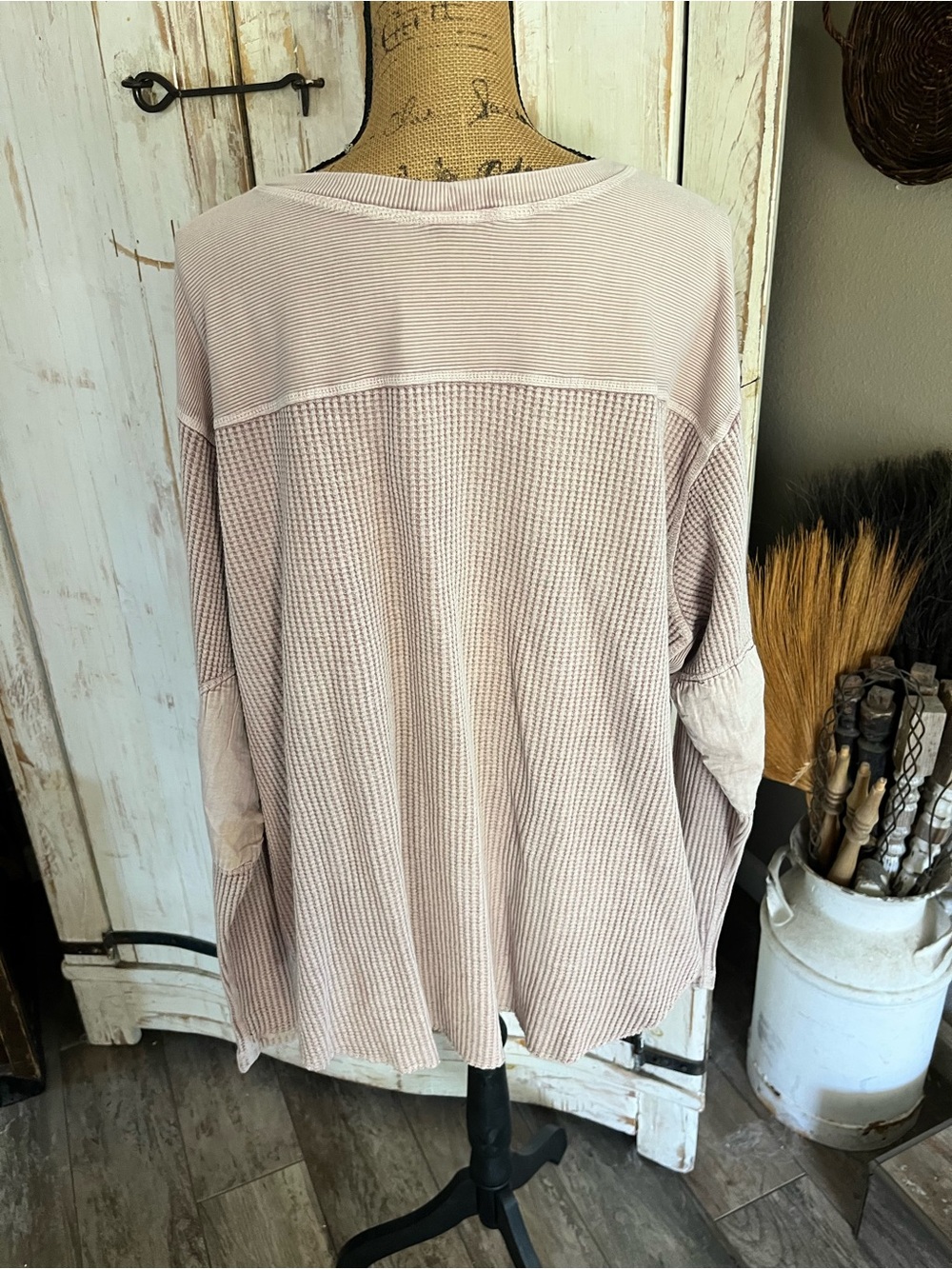 Free People | Tops | Free People One Blake Thermal In Plum Lavender ...